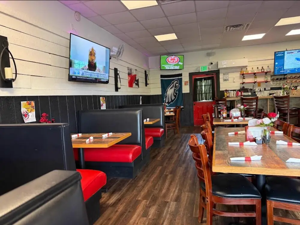 The dining room at R & B Made With Love in Jasper, GA